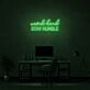 Work Hard Neon Sign