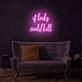 if looks could kill LED Neon Sign