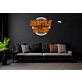 Hustle Hard Infinity Mirror Neon Sign