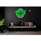 Hustle Hard Infinity Mirror Neon Sign