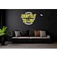 Hustle Hard Infinity Mirror Neon Sign