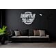 Hustle Hard Infinity Mirror Neon Sign