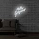 Hello beautiful LED neon sign