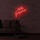 Hello beautiful LED neon sign