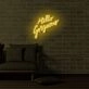 Hello beautiful LED neon sign