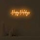 Happy Holidays LED illuminated sign
