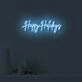 Happy Holidays LED illuminated sign