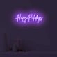 Happy Holidays LED illuminated sign