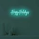 Happy Holidays LED illuminated sign