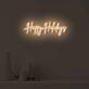 Happy Holidays LED illuminated sign