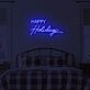 Happy Holiday LED Neon Sign