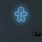 Gingerbread Man LED Neon Sign
