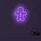 Gingerbread Man LED Neon Sign