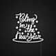 Bling In The New Year Neon Sign