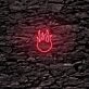 Flame LED Neon Sign