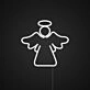 Christmas Angel Neon Sign