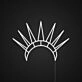 Crown Statue of Liberty Neon Sign