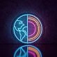 Earths Anatomy Custom Neon Sign