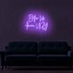Better Late Than Ugly LED Sign