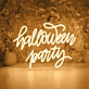 Halloween Party Neon Sign