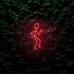 Dancing Stick Man LED Neon Sign
