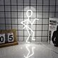 Dancing Stick Man LED Neon Sign