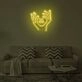 LEAN ON ME" LED Neon Sign