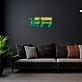 Hey Warrior Keep Going Neon Sign