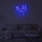 LEAN ON ME" LED Neon Sign