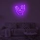 LEAN ON ME" LED Neon Sign