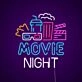Movie Night Neon Sign