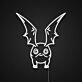 Patamon Digimon Neon Sign