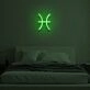 PISCES" LED neon sign