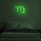 VIRGO" LED neon sign