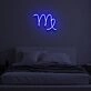 VIRGO" LED neon sign