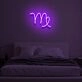 VIRGO" LED neon sign