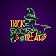 Trick Rawr Treat Neon Sign
