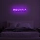 INSOMNIA" LED Neon Sign