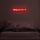 INSOMNIA" LED Neon Sign
