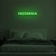 INSOMNIA" LED Neon Sign