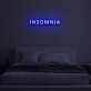 INSOMNIA" LED Neon Sign