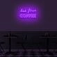 BUT FIRST COFFEE" LED Neon Sign