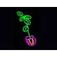 Fiddle Leaf Fig Plant Neon Sign