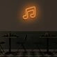 MUSIC NOTE" LED neon sign