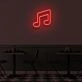 MUSIC NOTE" LED neon sign