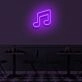 MUSIC NOTE" LED neon sign
