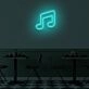 MUSIC NOTE" LED neon sign