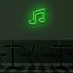 MUSIC NOTE" LED neon sign