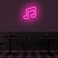 MUSIC NOTE" LED neon sign