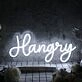 Hangry Neon Sign